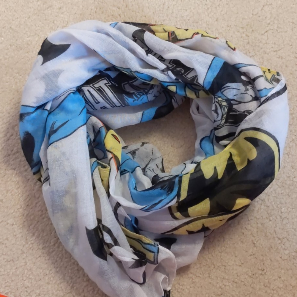 DC comics Batman scarf